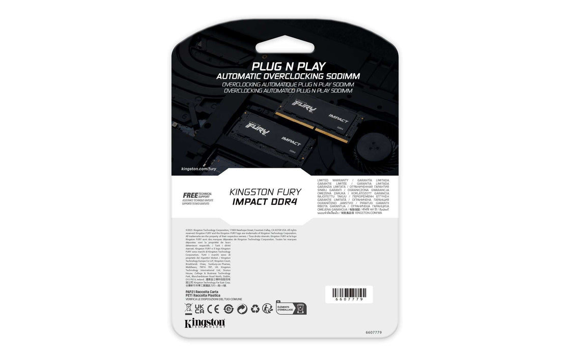 Kingston Technology FURY Impact memory module GAMEFORCE.IE - Custom Gaming PCs - Gameforce.ie Customer Reviews